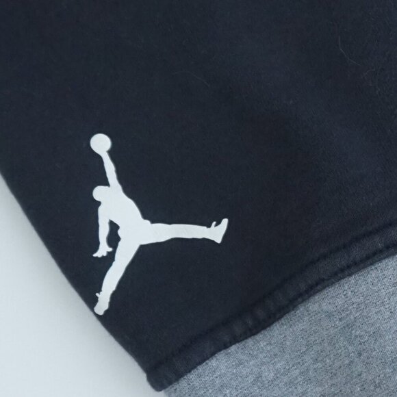 Air Jordan Black Yellow All Over Print AOP Airman Hooded Pullover Sweatshirt XL - Picture 5 of 10